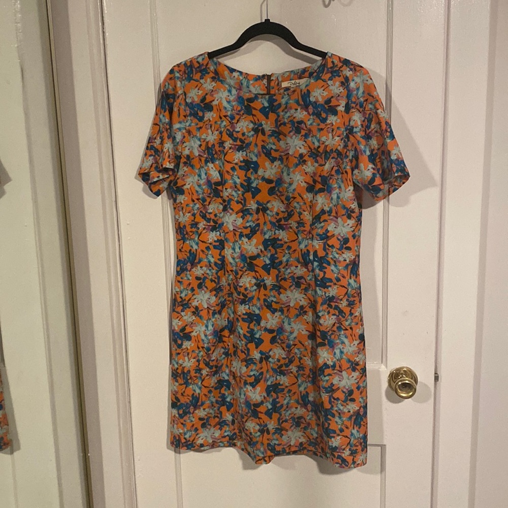 Size 10 orange Darling London dress!